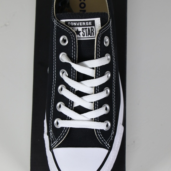 Classic Black Converse All Star Low Top - Picture 5 of 7